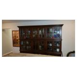 Three tier wall unit filled with amazing items