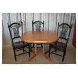 Table w/3 Penn. House Chairs