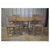 Pub Table And 4 Chairs