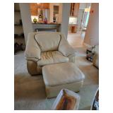 Leather Oversized chair