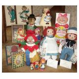Shop a huge collection of vintage and modern Raggedy Ann and Andy dolls and collectibles.