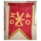 Rare Artillery Field Camp Base flag, Vietnam War