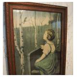 Vintage "Spring Song" print