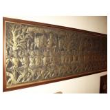 Large striking Thai warrior art