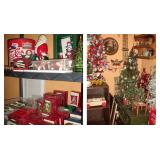 Christmas trees and collectibles, including Hallmark, Adler and more