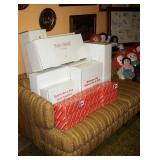 Retro sofa and MIB dolls