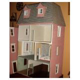 Handmade 3-story dollhouse