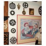 Lots of antique trivets!