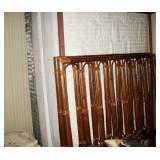 Twin bed headboards, mattressed and frames