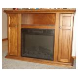 Electric fireplace/entertainment center