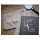 Rare 1920s book with original mailing to author
