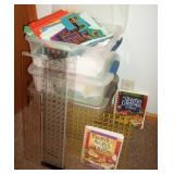 Quilting supplies and books