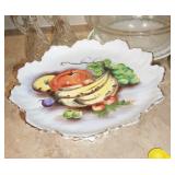 Handprinted cake plate