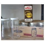 Vintage canning jars