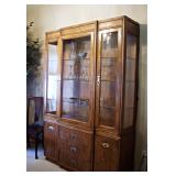 Vintage Chinoiserie china cabinet