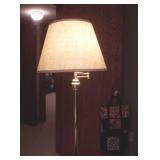 Brass floor lamp
