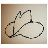 Barbed wire cowboy hat