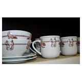 Western dishware set