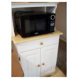 Modern microwave/kitchen cart