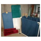 Bins, laundry room carts