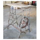 Antique sewing stand