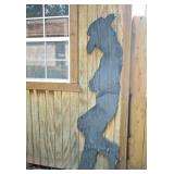 Wood Cowboy silhouette