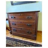 Walnut chest