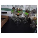 FEW OIL LAMPS