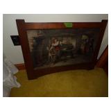 OAK FRAMED PHOTO