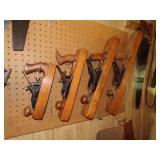 SET WOODEN WOODWORKING PLANES