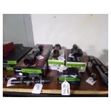 Several gun and spotting scopes