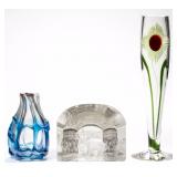 Selection of studio glass