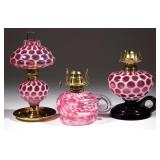 Sample of Victorian opalescent lighting