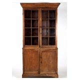 Augusta Co., Shenandoah Valley of Virginia, step-back walnut press (c. 1800), yellow pine secondary 