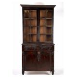 Rockingham Co., Shenandoah Valley of Virginia, cherry Jackson Press (c. 1835), two-piece constructio