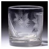 Andrew Jackson tumbler detail