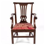 Virginia or Maryland Chippendale armchair