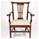 Virginia, possibly Alexandria, Chippendale armchair, ex-Milly McGehee