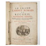 A 1706 Amsterdam printing of Le Grand Cabinet Roman.