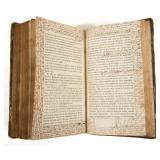 The 1804 printing of The New Wonderful Museum includes annotations by the owner on additional and re