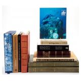 Ceramics reference materials including auction catalogs from shipwreck sales such as the Tek Sing sa