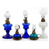 Miniature colored night lamps
