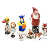 Good selection of antique/vintage Christmas and Easter items