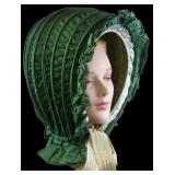 18th century silk calash