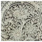 Large selection of Victorian and Edwardian lace yardage, doilies, and shawls
