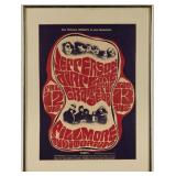 1966 original Grateful Dead and Jefferson Airplane concert poster
