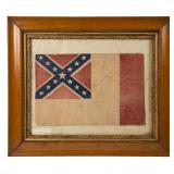 United Confederate Veterans / UCV reunion parade flag (c.1890), from the Heneberger Collection