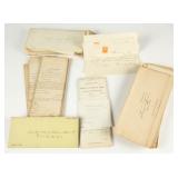 Important Civil War United States Colored Troops archives (c.1865), comprising 70 military documents