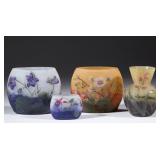 Group of Daum Nancy from the William A. Litle collection