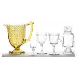 Lot of desirable non-flint EAPG including rare animal pattern